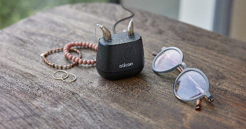 Audífonos recargable Oticon