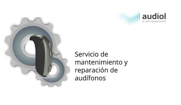 Reparación y mantenimiento de audífonos