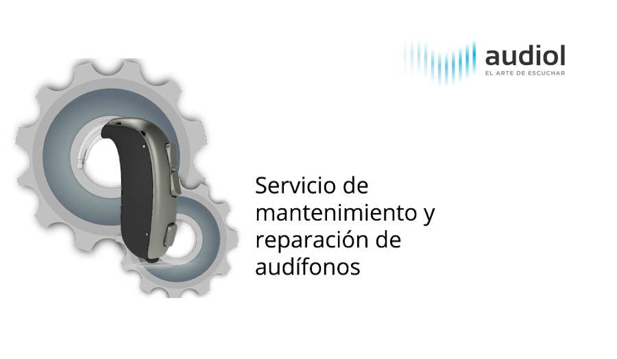 Reparación y mantenimiento de audífonos